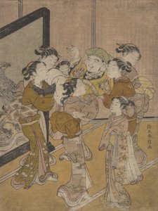 Daikoku Doagé door Suzuki Harunobu
