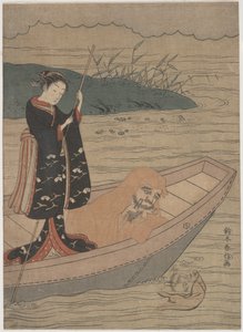  door Suzuki Harunobu