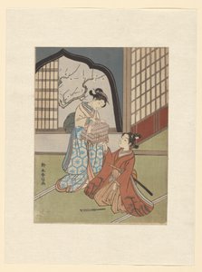  door Suzuki Harunobu