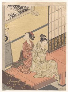  door Suzuki Harunobu