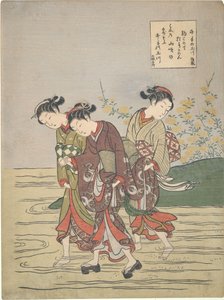  door Suzuki Harunobu