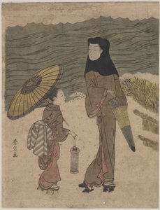  door Suzuki Harunobu