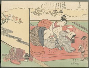  door Suzuki Harunobu