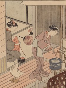  door Suzuki Harunobu