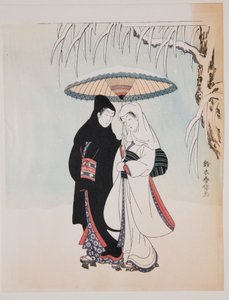  door Suzuki Harunobu