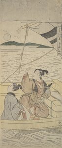Takasago-haven, ca. 1760 door Suzuki Harunobu