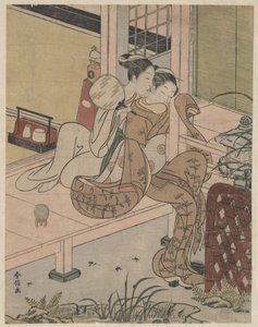  door Suzuki Harunobu