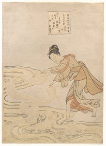 door Suzuki Harunobu