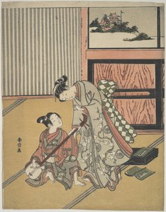  door Suzuki Harunobu