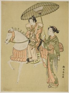 De Jonge Ruiter door Suzuki Harunobu