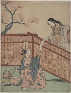  door Suzuki Harunobu