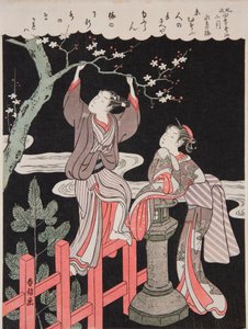  door Suzuki Harunobu