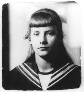Greta Garbo als tiener