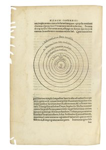 "De Revolutionibus Orbium Coelestium" door Nicolaus Copernicus en "De Libris Revolutionum Nicolai Copernici Narratio Prima" door Georg Johan Rheticus, twee werken in één volume, Basel, 1566-67 door Swiss School