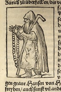 Illustratie uit Cosmographia door Sebastian Muenster, Basel 1544 door Swiss School