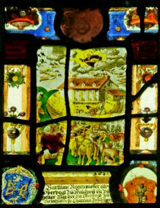 De Ark van Noach, 1641 door Swiss School