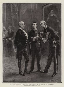 Bij de Levee van de Spreker, een Belangrijke Vraag Bespreken door Sydney Prior Hall