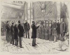 Afvaardiging van de London Trades