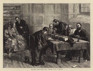 Oxford Schetsen, We Pauzeren voor een Antwoord