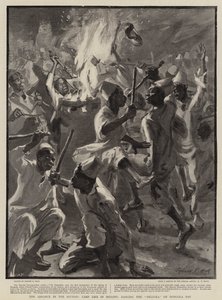 De opmars in de Soedan, kamp leven in Merawi, dansen de Dilluka op Dongola Dag door Sydney Prior Hall
