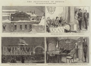 De Festiviteiten in Rusland door Sydney Prior Hall
