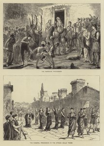 De feesten in Pompeii