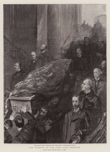 De Begrafenis van wijlen Lord Leighton door Sydney Prior Hall