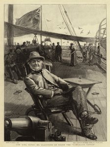 De Kiel-feesten, Mr Gladstone aan boord van de Tantallon Castle