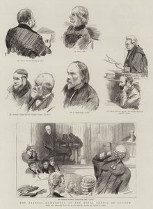 De Parnell-commissie in de Royal Courts of Justice