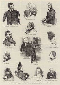 De Parnell Commissie in de Royal Courts of Justice