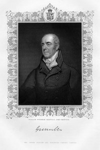 William Wyndham Grenville 1759-1834, 1e Baron Grenville, Engelse politicus, 19e eeuw