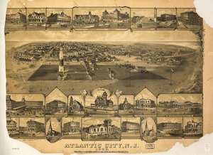 Atlantic City, N.J. 1880. LOC 75694710 door T. J. Shepherd Landis