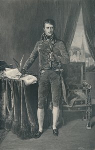 Napoleon Bonaparte, Eerste Consul, 1803-1804, 1896 door T. Johnson