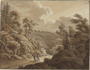 Weg door het Bos bij Kresselbach