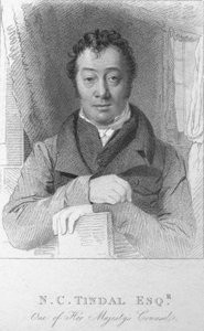 N. C. Tindal, Esq., Een van Hare Majesteits Raadgevers