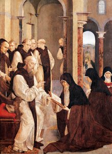 St. Hiëronymus, St. Paula en St. Eustochia