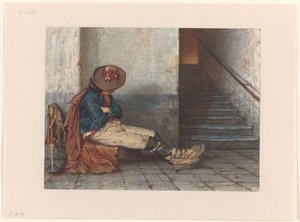 Slapende Pifferaro door Taco Jan Scheltema