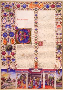 Het Boek Prediker, uit Deel I van de Bijbel van Borso d