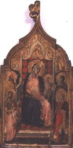 Madonna en Kind met Heiligen