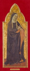 Rouwende maagd door Taddeo Gaddi