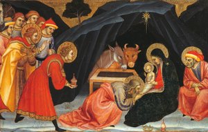 Aanbidding der Wijzen door Taddeo di Bartolo