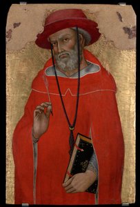 Sint Hiëronymus door Taddeo di Bartolo