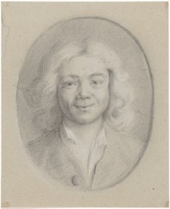 Lachende jongeman door Tako Hajo Jelgersma (attributed to)