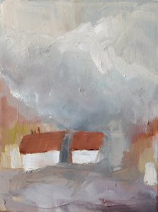 Rustige huizen op het platteland