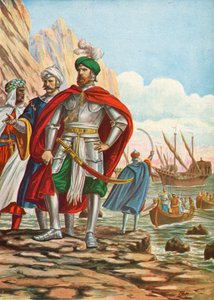 Mustafa landt op het eiland Cyprus in 1570