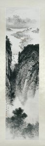 Rivierlandschap, 1965 door Tao Yiqing