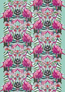 Flora Flamingo door Tara Whitehead