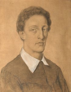 Portret van de dichter Alexander Blok door Tatyana Nikolaevna Gippius