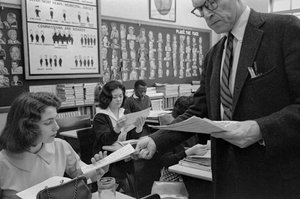 James A. Garfield High School, een stedelijke openbare school in Seattle, Washington, in 1960