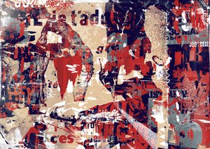 Abstractie I, 2016 door Teis Albers